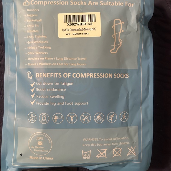 Source Unknown Compression Socks - Blue - Picture 3 of 3